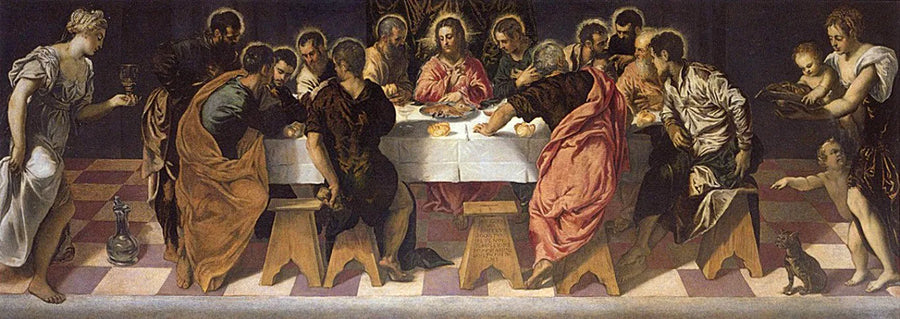 Son Akşam Yemeği - Jacopo Tintoretto