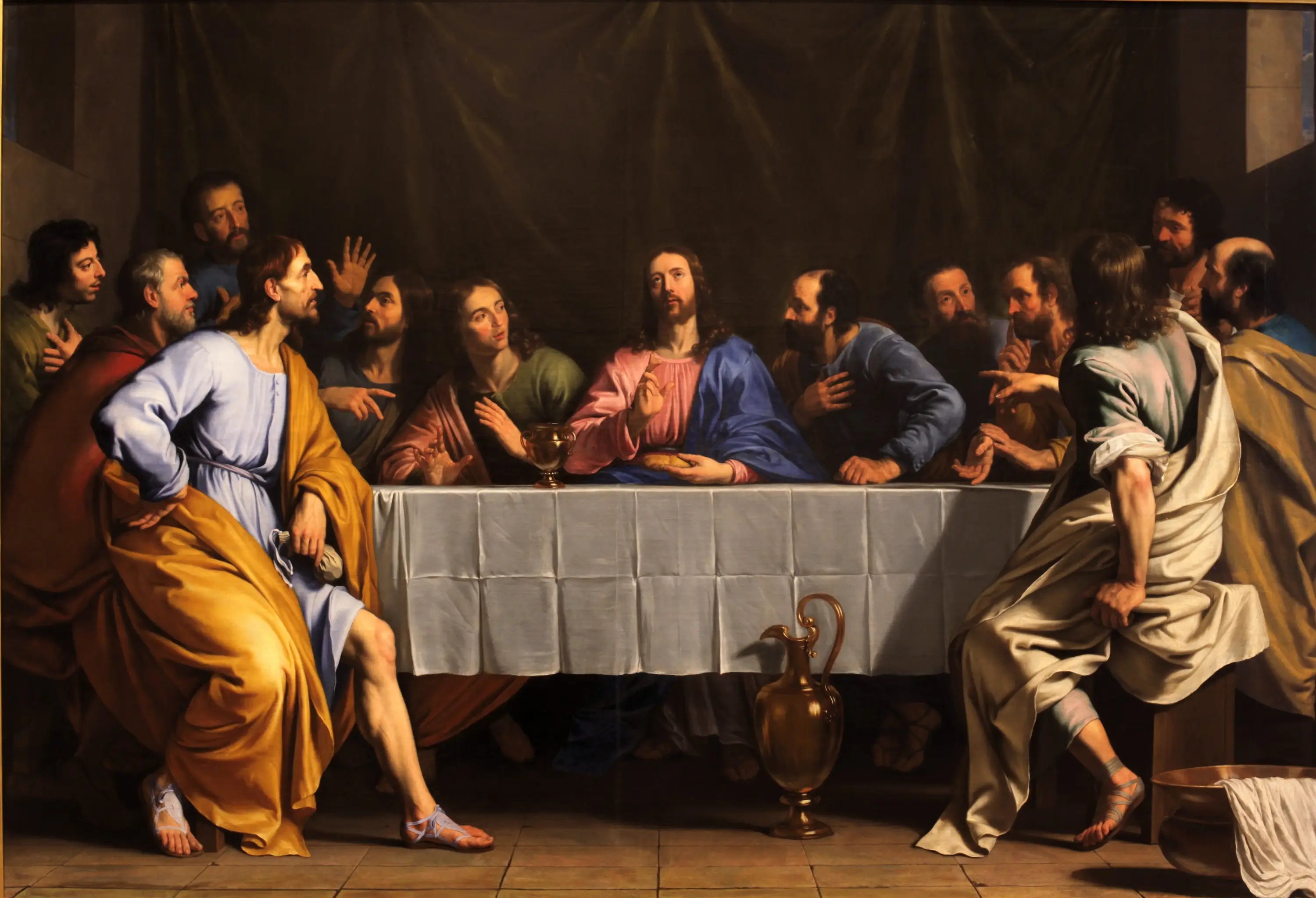 La Cène - Philippe de Champaigne - Alpha Reproduction