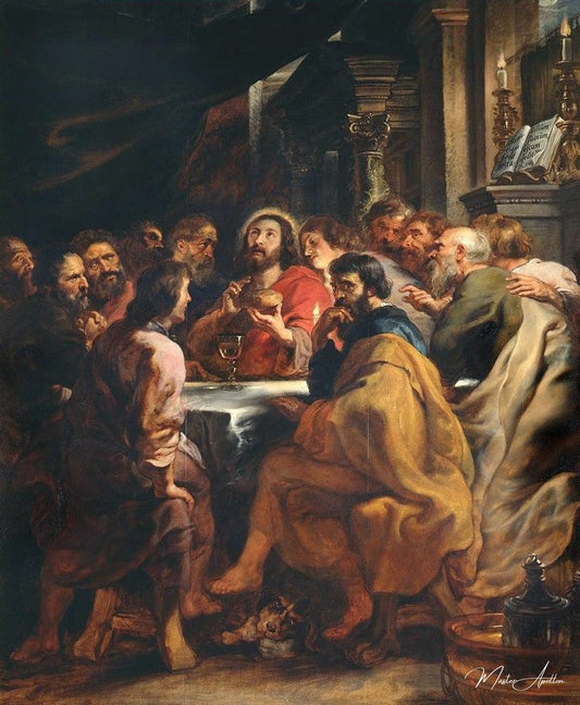 La Cène (Rubens) - Peter Paul Rubens - Reproductions de tableaux et peintures haut de gamme