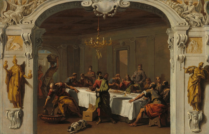 Son Akşam Yemeği - Sebastiano Ricci