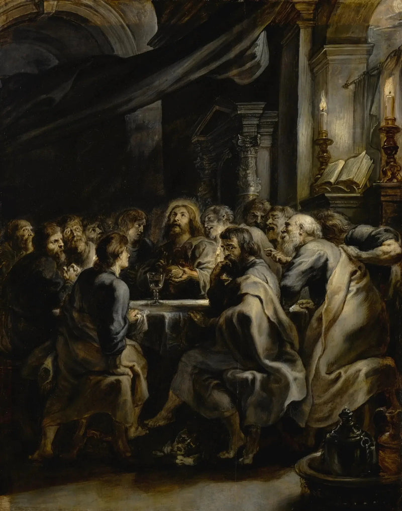 Son Akşam Yemeği, yaklaşık 1631-1632 - Peter Paul Rubens