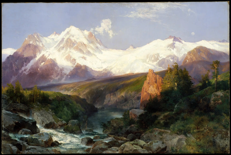 Tetons Dağları - Thomas Moran