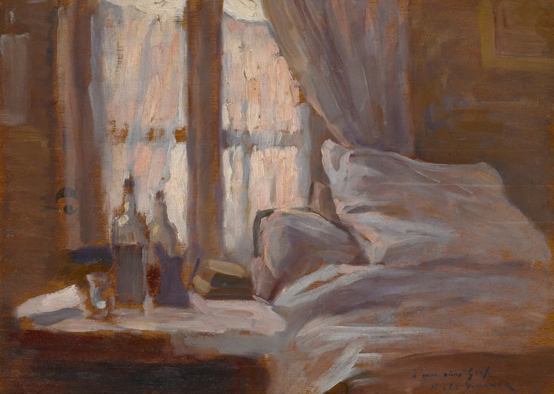 Yatak Odası - Henri Le Sidaner