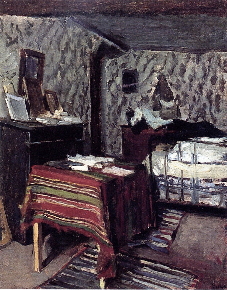 La Chambre de l'Artiste, rue Lavin - Maximilien Luce
