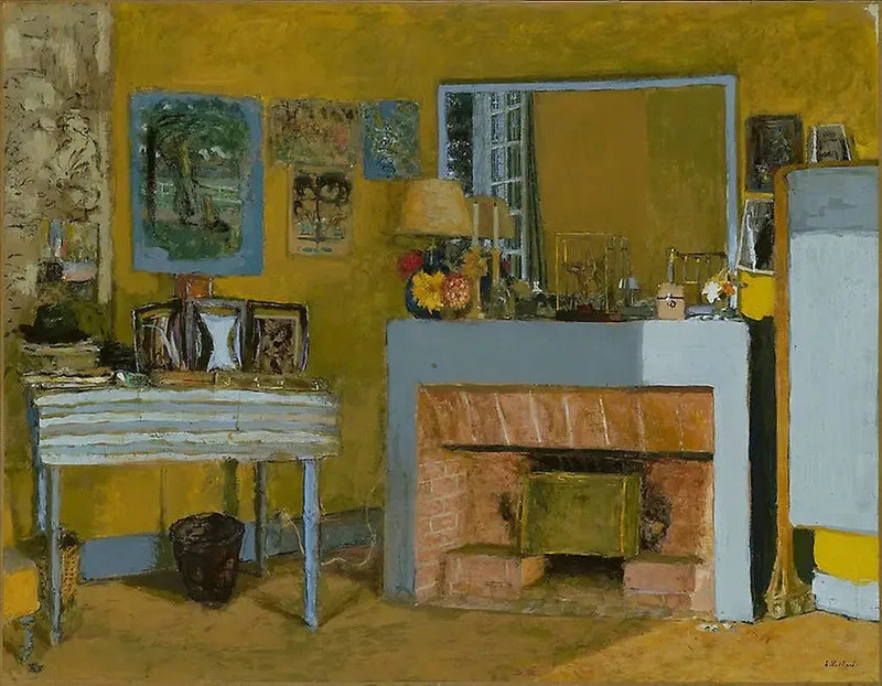 Vuillard'in Clayes'teki odası - Édouard Vuillard