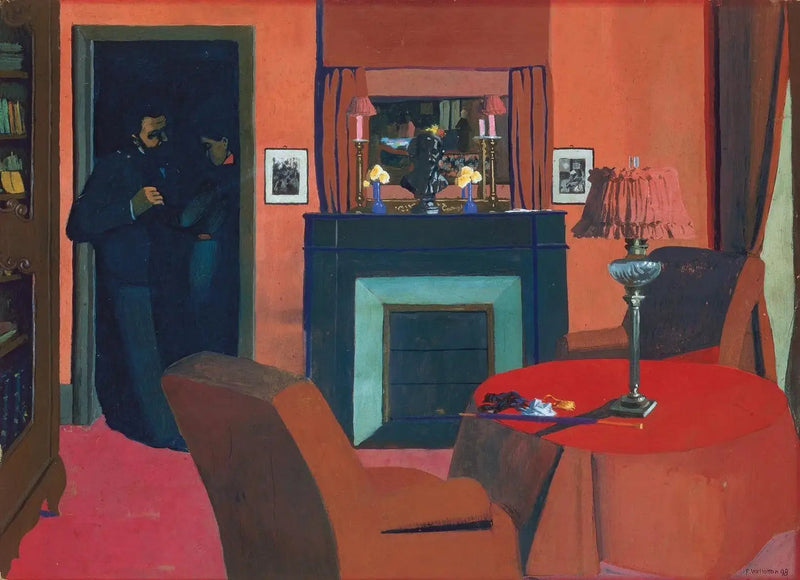 Kırmızı Oda - Félix Vallotton