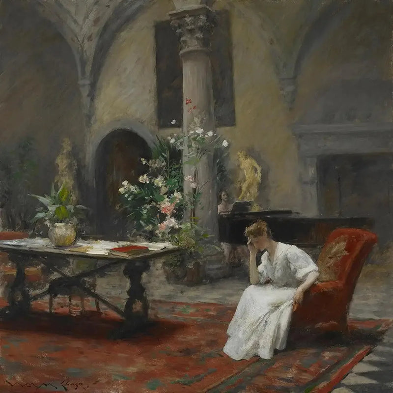 Şarkı - William Merritt Chase