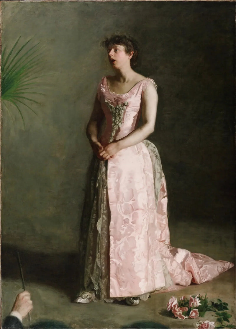 Konser Şarkıcısı - Thomas Eakins