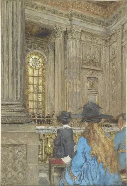 Versailles Şatosu'ndaki Şapel - Édouard Vuillard