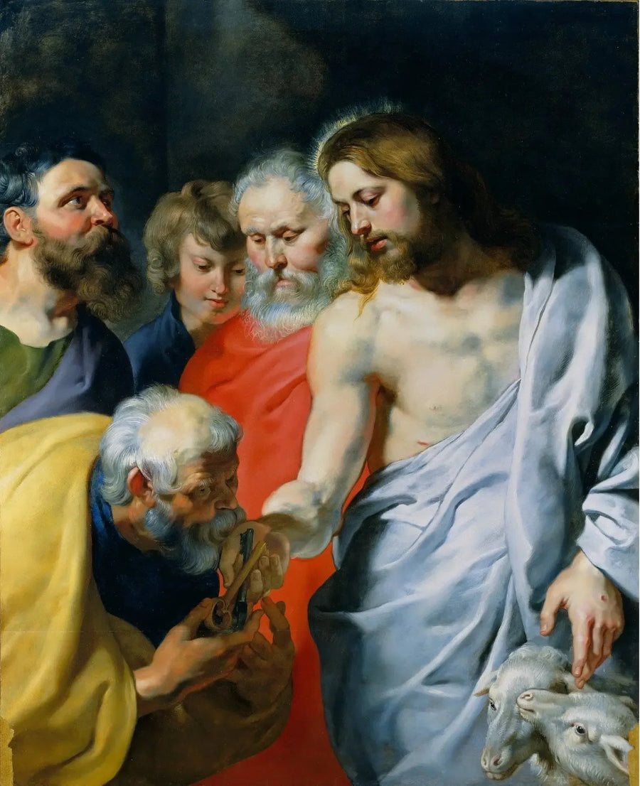 İsa'nın Petrus'a Yükü - Peter Paul Rubens