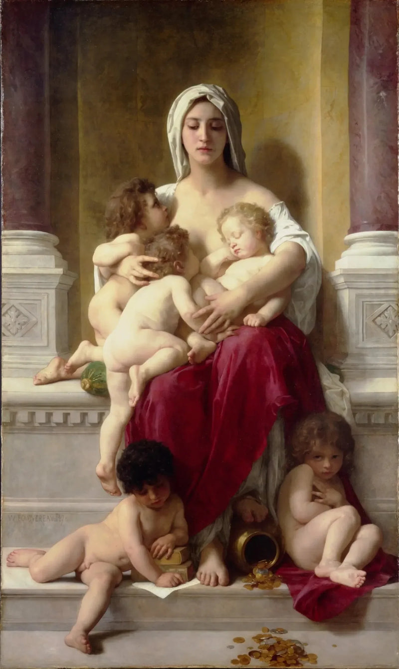 Hayırseverlik - Bouguereau