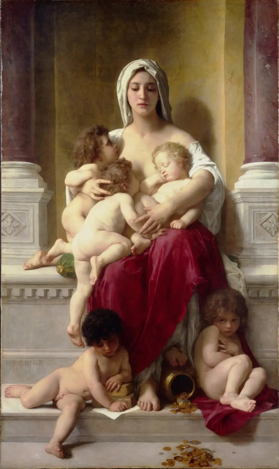 Hayırseverlik - Bouguereau
