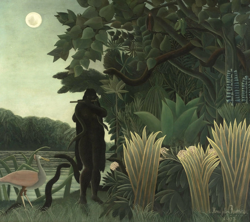 Yılanların Baştan Çıkarıcısı - Henri Rousseau