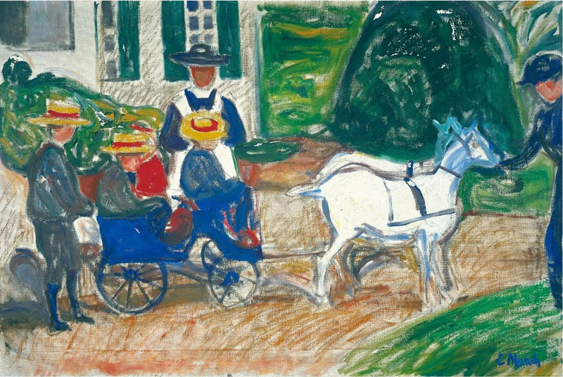 Keçi Araba - Edvard Munch