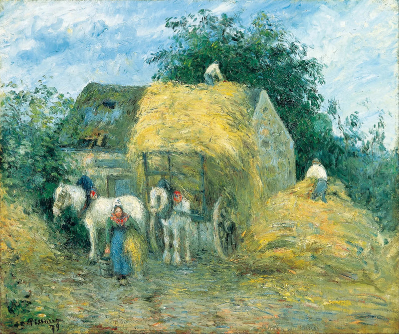 Saman Araba, Montfoucault - Camille Pissarro