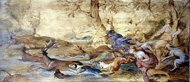 Diana'nın Avı - Peter Paul Rubens