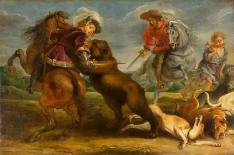 Ayı Avı - Peter Paul Rubens
