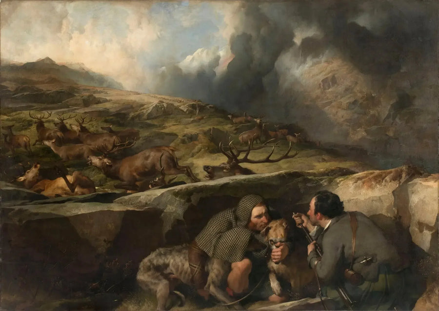 Geyik Avı - Edwin Henry Landseer