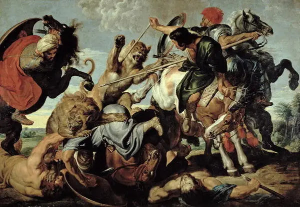 Aslan Avı - Peter Paul Rubens