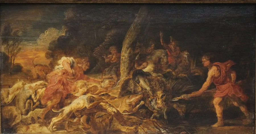 Kaledonya Domuz Avı - Peter Paul Rubens