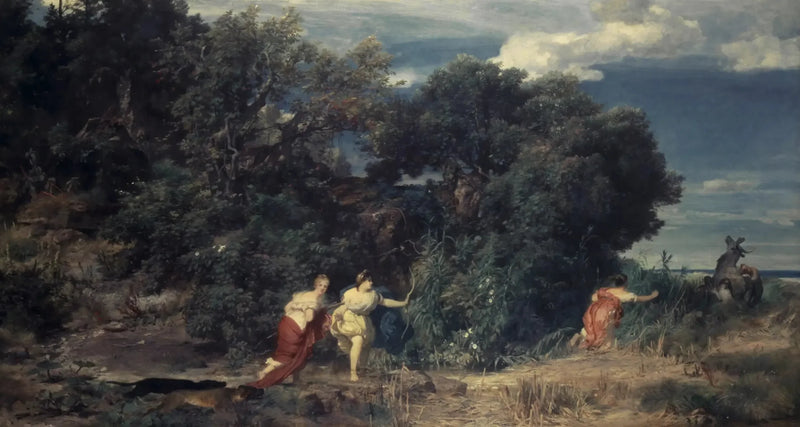 Diana'nın Avı - Arnold Böcklin