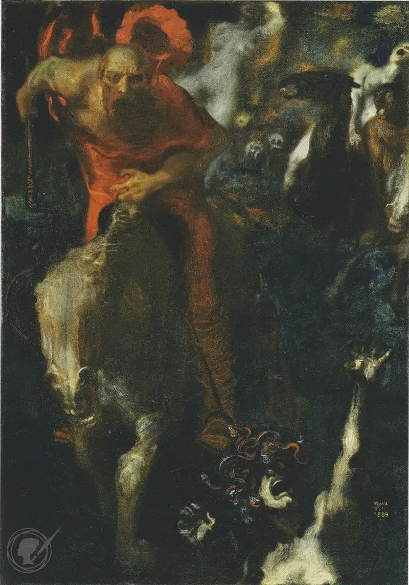 La Chasse Sauvage - Franz von Stuck