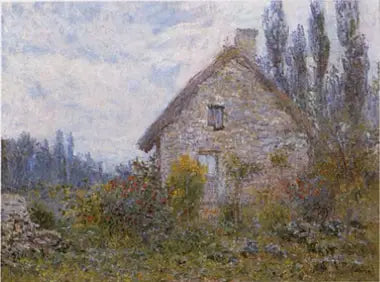 Küçük Kır Ev - Claude Monet