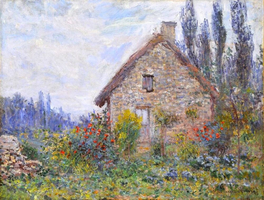 Küçük Kır Ev - Claude Monet