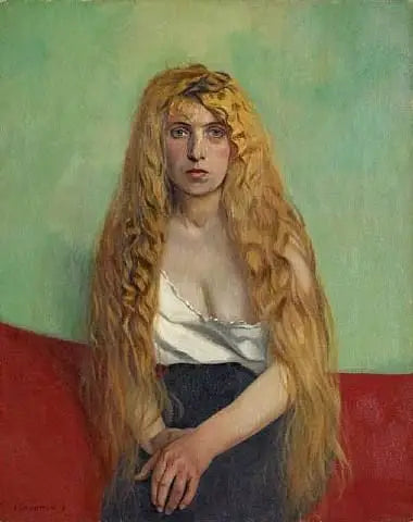 Blonde saçlar - Félix Vallotton
