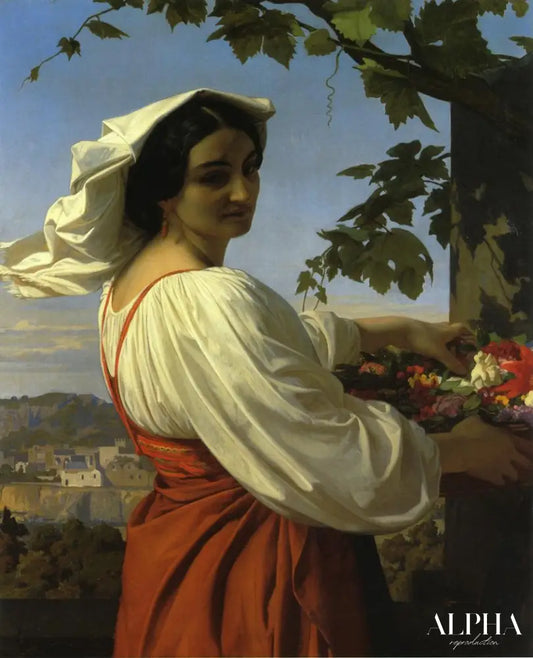 La Chiarrucia - Alexandre Cabanel - Reproductions de tableaux et peintures haut de gamme