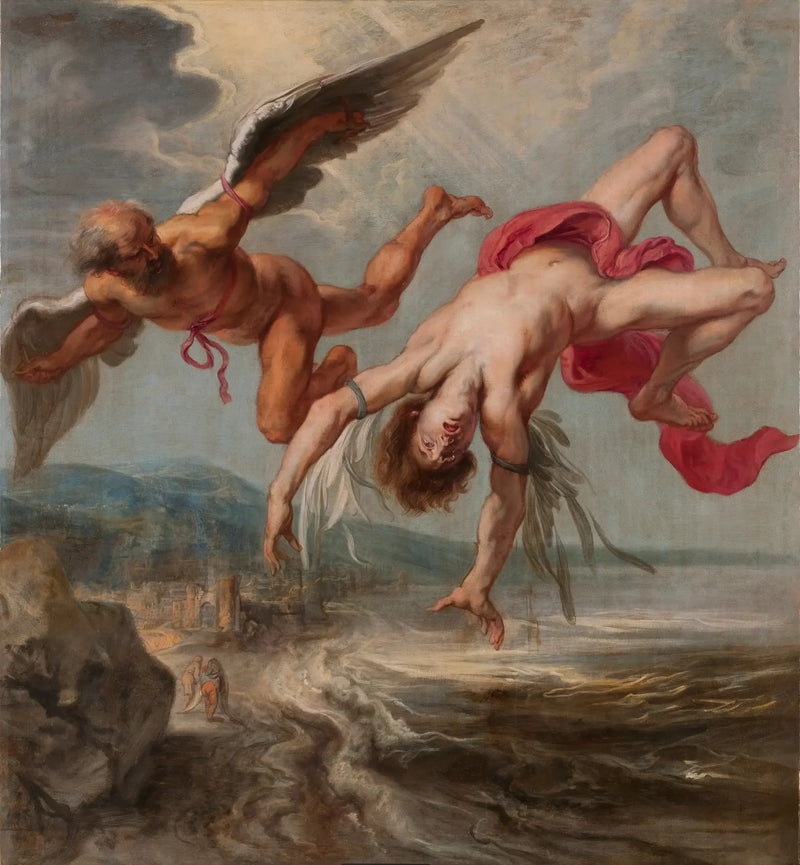 İkaros'un Düşüşü - Peter Paul Rubens
