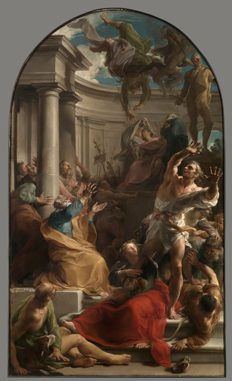 Simon Büyücü'nün Düşüşü - Pompeo Batoni