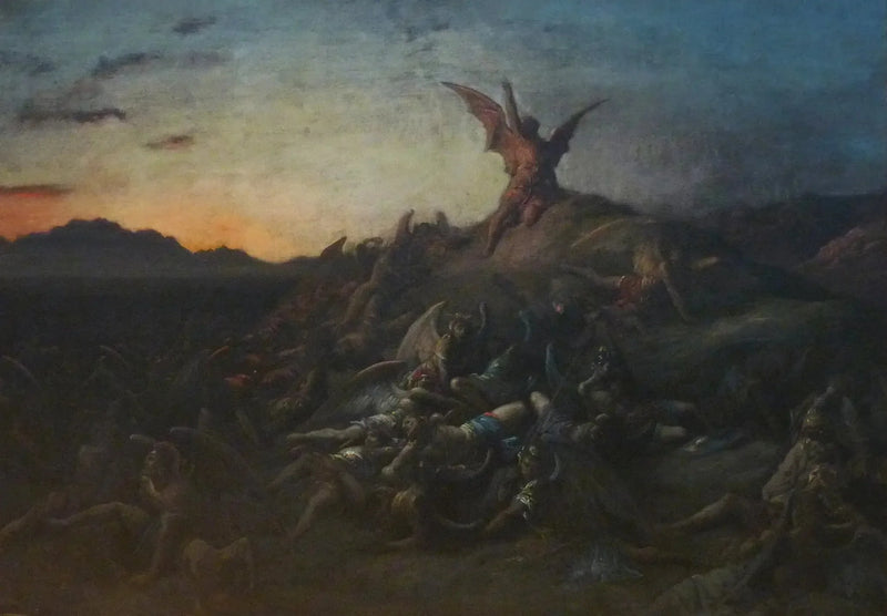 İsyankar Meleklerin Düşüşü - Gustave Doré