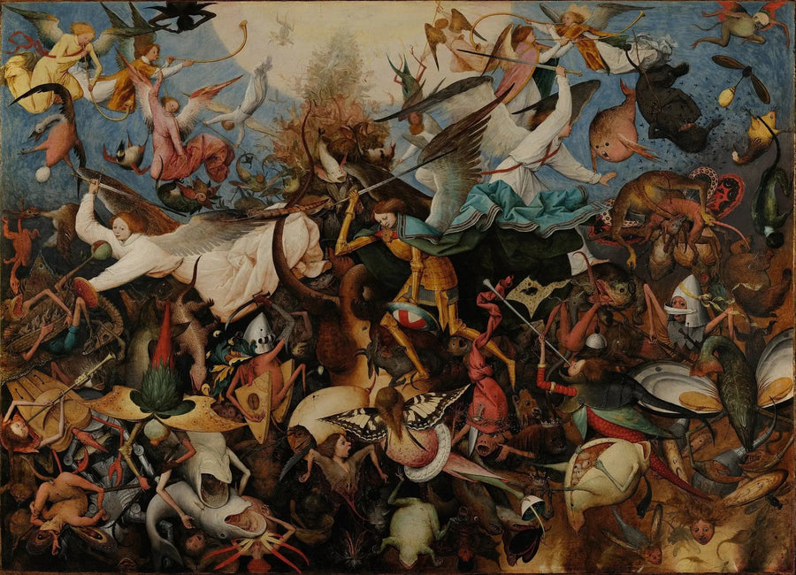 Asi Meleklerin Düşüşü - Pieter Brueghel the Elder