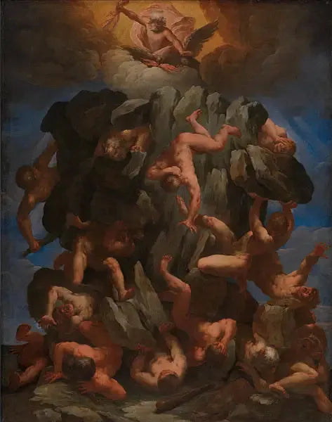 Devlerin Düşüşü - Guido Reni