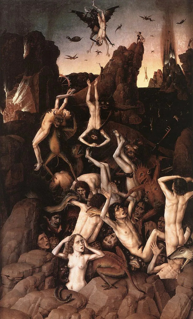 La Chute des Réprouvés - Dirk Bouts