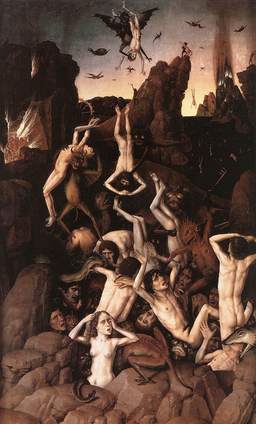 La Chute des Réprouvés - Dirk Bouts - Alpha Reproduction