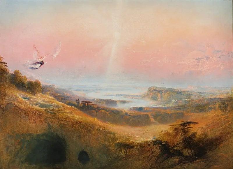 Gökyüzü Şehri ve Mutluluk Nehri - John Martin