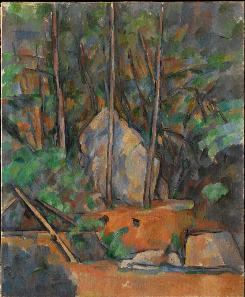 Kara Şato Parkındaki Sarnıç - Paul Cézanne