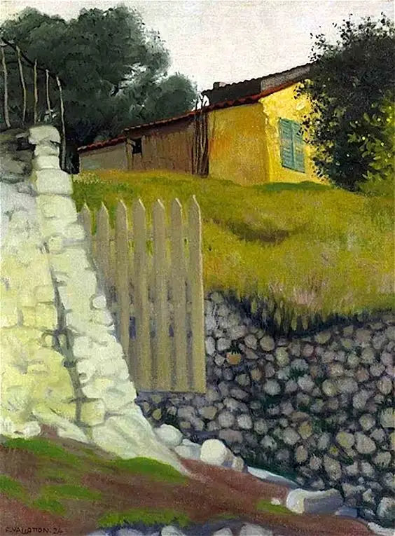 La Claire-voie Menton - Félix Vallotton - Alpha Reproduction