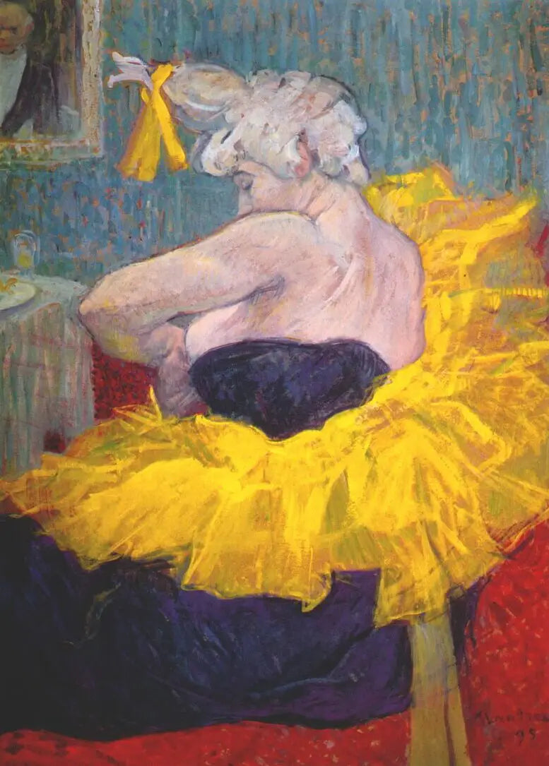 Palyaço Cha-U-Kao - Henri de Toulouse-Lautrec