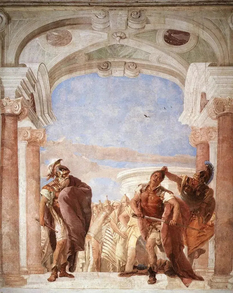Achilles'in Öfkesi - Giovanni Battista Tiepolo
