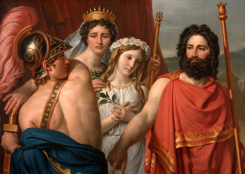 Achille'nin Öfkesi - Jacques-Louis David