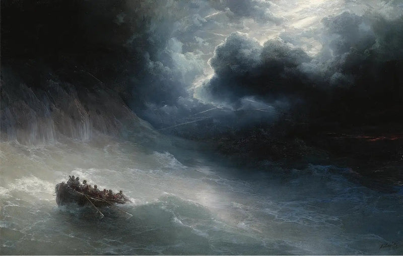 Denizin Öfkesi - Ivan Aïvazovski