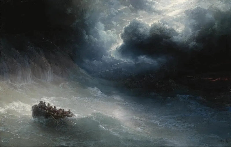 Denizin Öfkesi - Ivan Aïvazovski