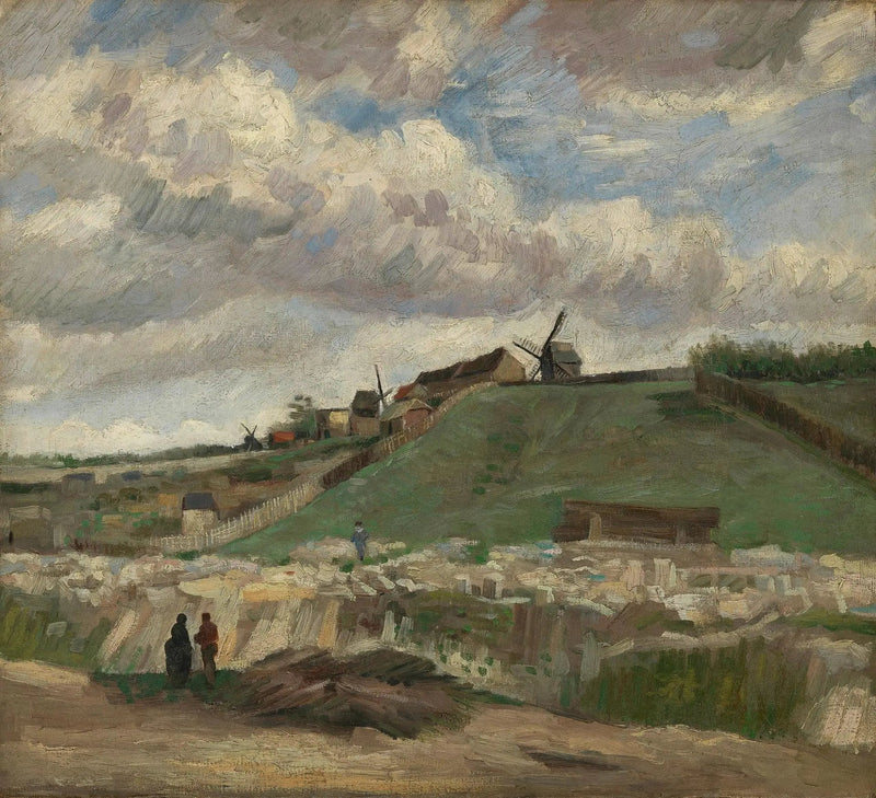 Montmartre Tepesi ve Taş Ocağı - Vincent van Gogh