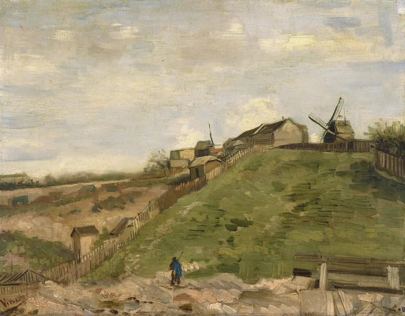 Montmartre Tepesi ve Taş Ocağı - Vincent van Gogh