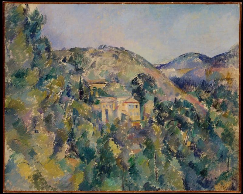 Saint-Joseph manzaralı Kara Şato yakınlarındaki Fakirler Tepesi - Paul Cézanne