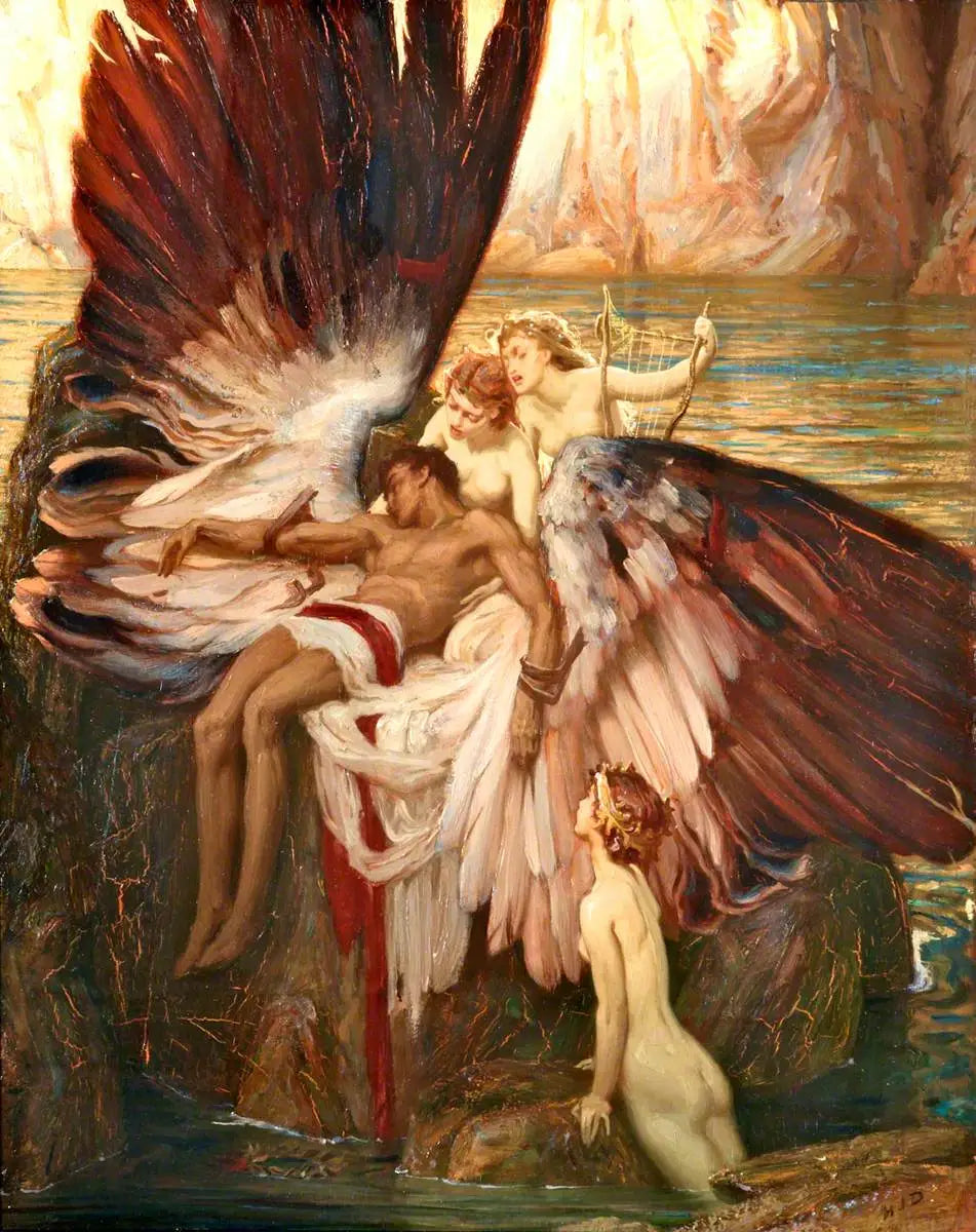 La Complainte pour Icare - Herbert Draper - Alpha Reproduction