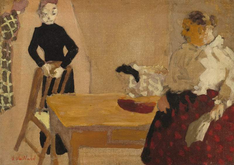Konuşma - Édouard Vuillard